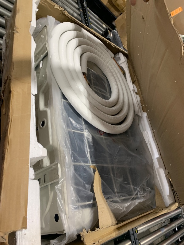Photo 1 of mollie 12000 BTU Split Air Conditioner 22 SEER2 115V AC/Heating System, Wifi Enabled, Heat Pump & Washable Filter & Installation Kits - Cools Rooms up to 550 Sq. Ft