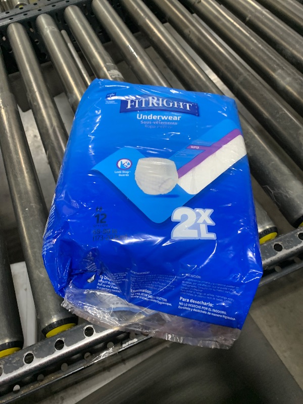 Photo 1 of Medline Protection Plus Super Protective Underwear, XX-Large, 12 Count