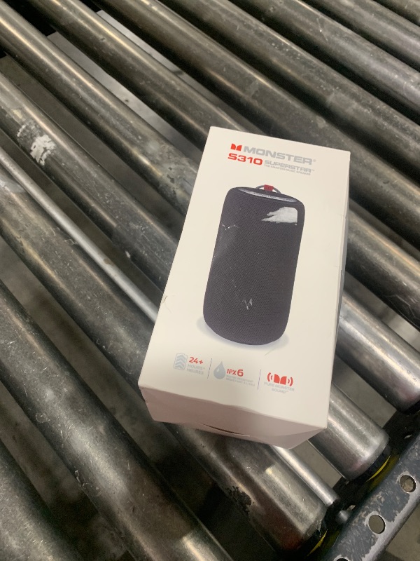 Photo 1 of Monster S310 Bluetooth Speaker,Portable Bluetooth Speaker,30W True Wireless Stereo Pairing Deliver Dynamic Sound,IPX5 Waterproof,Built-in Mic,24H,for Family Outdoor