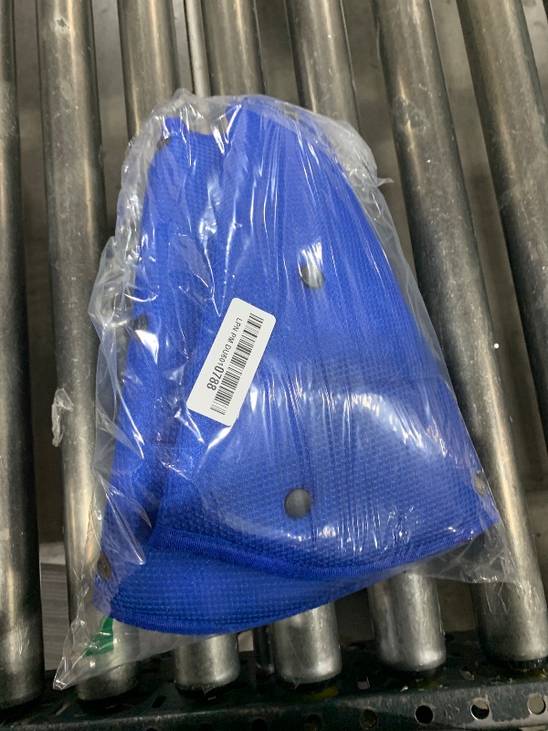 Photo 1 of Dog Cone After Surgery - Adjustable Protective Recovery Collar for Large, Medium, Small Dogs & Cats - Comfy Soft Cone Prevents Pets Touching Stitches, Rashes, Wounds - Blue, XL