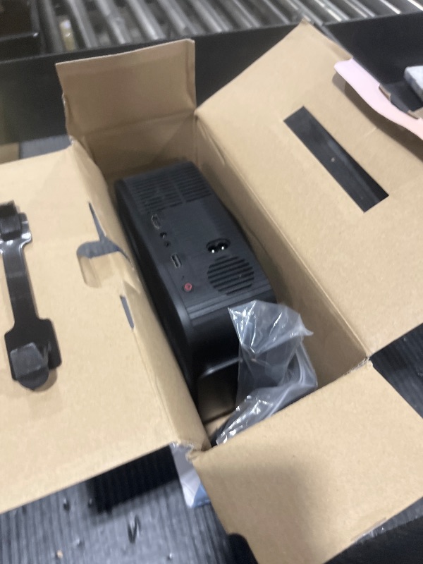 Photo 1 of [2025 Netflix-Official | 386+ Built-in Apps] DBPOWER E2 Smart Projector with WiFi and Bluetooth, Mini Projector 4K Support with Netflix, Youtube, Disney+, Hulu, Max, Crunchyroll w Portable Case