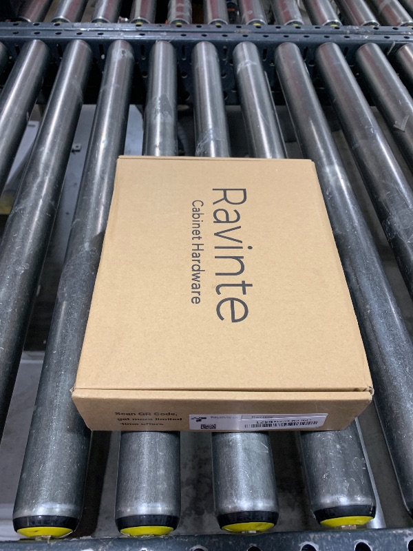 Photo 1 of Ravinte 50 Pack Solid 5 Inch Center to Center Slim Square Bar Drawer Handles - Cabinet Hardware in Matte Black - Kitchen Pulls and Handles
