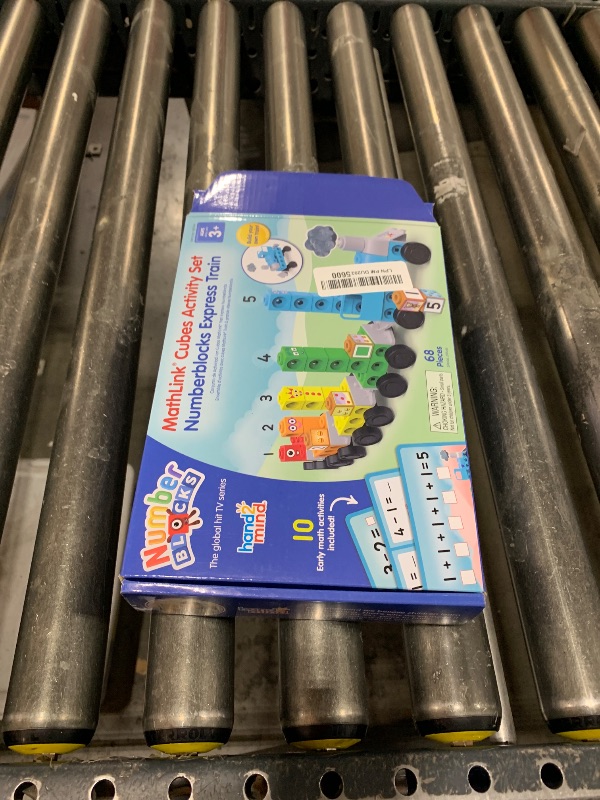 Photo 1 of hand2mind Numberblocks Express Train MathLink Cubes Activity Set, Preschool Learning Activities, Train Toy, Counting Blocks, Number Toys, Kids Educational Toys, Math Manipulatives for Preschoolers