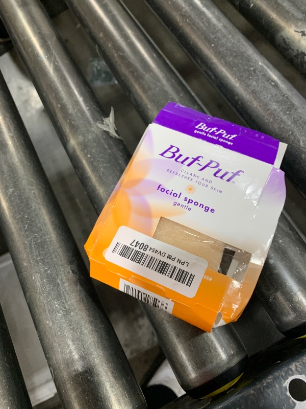 Photo 1 of Buf-Puf Gentle Facial Sponge, Dermatologist Developed, Removes Deep Down Dirt & Makeup That Causes Breakouts and Blackheads, Reusable, Exfoliating, 1 Count