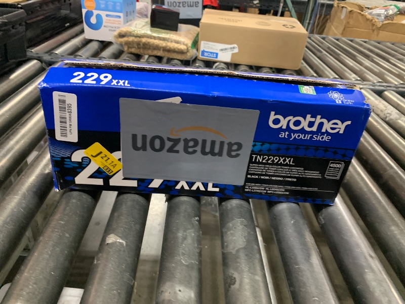 Photo 1 of Brother Genuine TN229XXLBK Black Super High Yield Printer Toner Cartridge - Print up to 4,500 Pages(1), Compatible with HL-L3295CDW, HL-L8245CDW, MFC-L3780CDW, and MFC-L8395CDW Printers