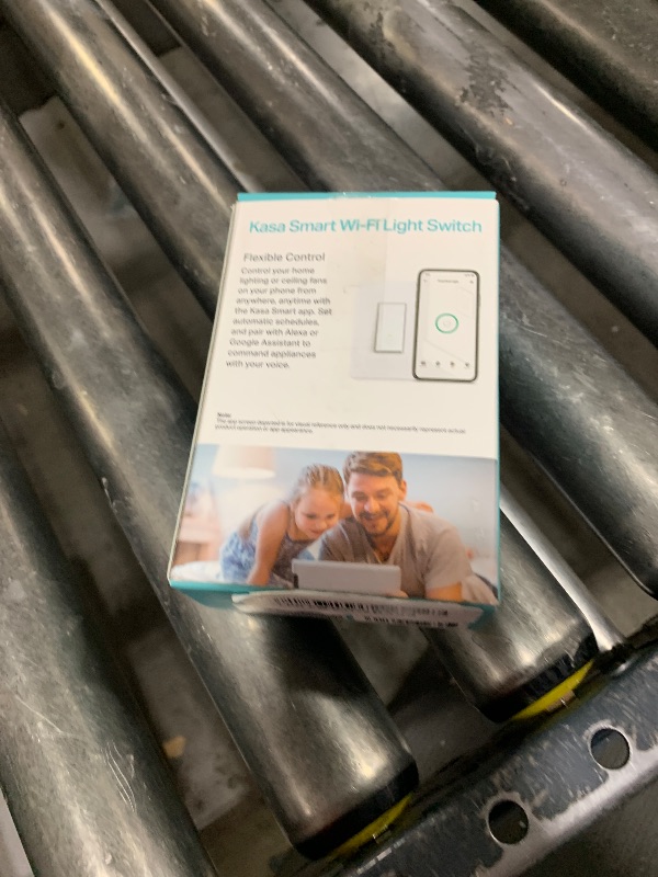 Photo 1 of Kasa Smart Light Switch HS200, Single Pole, Needs Neutral Wire, 2.4GHz Wi-Fi Light Switch Works with Alexa and Google Home, UL Certified, No Hub Required , White, HS200