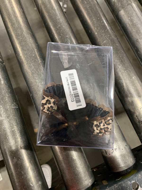 Photo 1 of Ivy Lane Design Zooey Leopard Print Garter, Brown