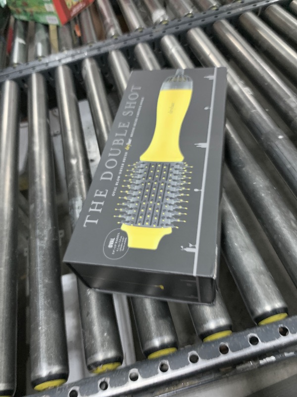 Photo 1 of Drybar The Double Shot Oval Blow Dryer Brush | Brush and Blow Dryer in One, Lightweight Blowout Brush for Long Hair and Volume with 3 Temps for Customized Hair Styling