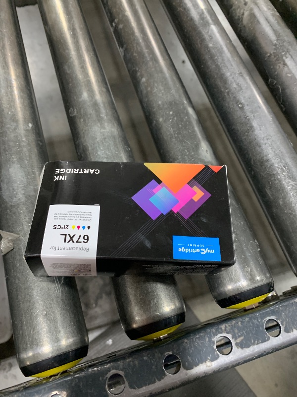 Photo 1 of 67XL HP Printer Ink for HP Ink 67 Replacement for HP 67 Ink Cartridges Black/Color Combo Pack HP67 DeskJet 2755e 2855e 2700 4255e 4155e 2800e 2700e 2700e Envy 6055e 6000 6455e Printer Ink HP 67