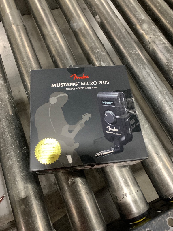 Photo 1 of Fender Mustang Micro Plus Headphone Amplifier, Bluetooth Audio Streaming and 50 Amp and Effects Models, with 2-Year Warranty