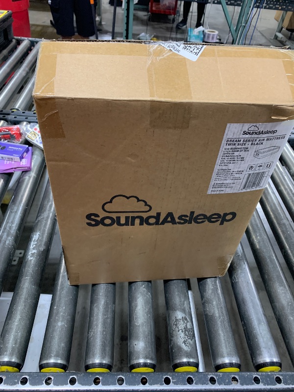 Photo 1 of SoundAsleep Dream Series Luxury Air Mattress with ComfortCoil Technology & Built-in High Capacity Pump for Home & Camping- Double Height, Adjustable, Inflatable Blow Up, Portable - Twin XL Size