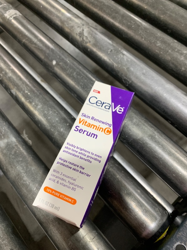 Photo 1 of CeraVe Vitamin C Serum with Hyaluronic Acid, Skin Brightening Serum for Face with 10% Pure Vitamin C, Fragrance Free, 1 Fl. Oz