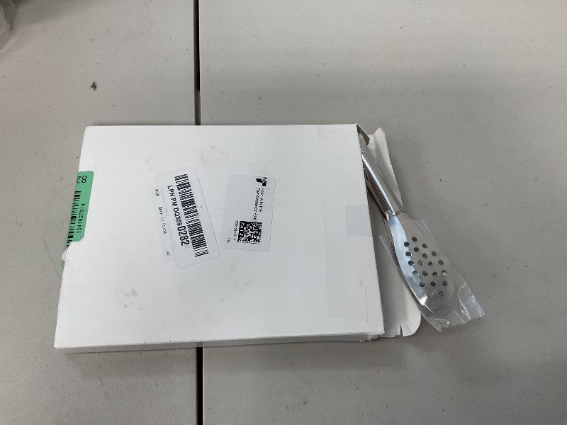 Photo 1 of 10PCS Serving Tongs, Small Kitchen Tongs,XEVOM Stainless Steel small Appetizer Tongs Mini Sugar Ice (5 Inch)
