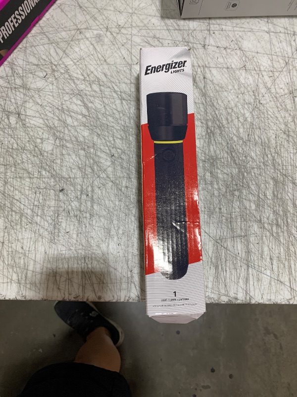 Photo 1 of Energizer LED Flashlight Vision PRO, Ultra Bright 1000+ Lumens, IPX4 Water Resistant, Aircraft-Grade Aluminum LED Light, Rugged Metal Flash Light for Outdoors, Emergency Power Outage, Black