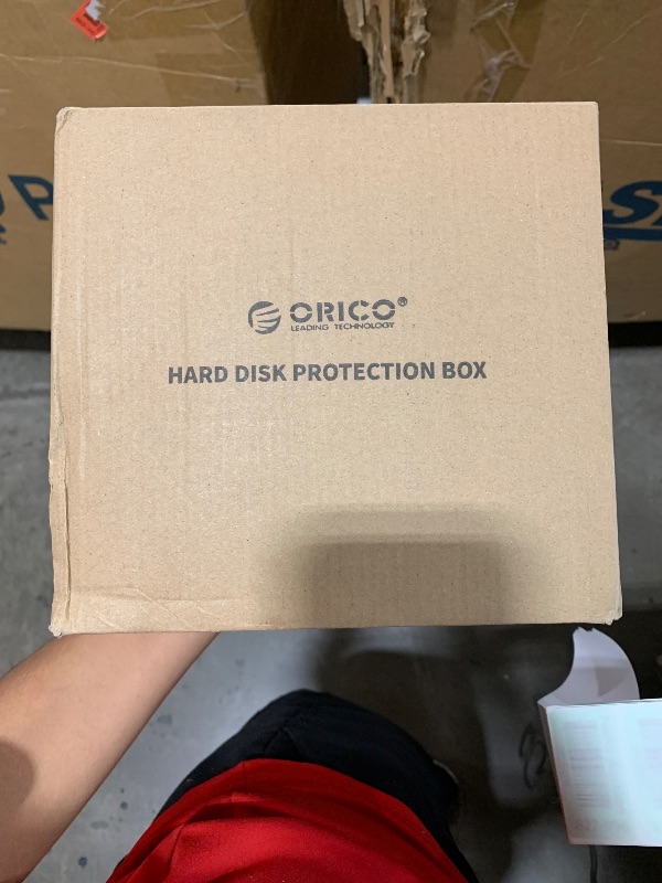 Photo 1 of ORICO External Hard Drive Case for 3.5 Inch HDD/SSD 5 Packs Portable Hard Drive Carrying Protective Storage Box Anti-Static and Shockproof (Multicolor)-PHX5C