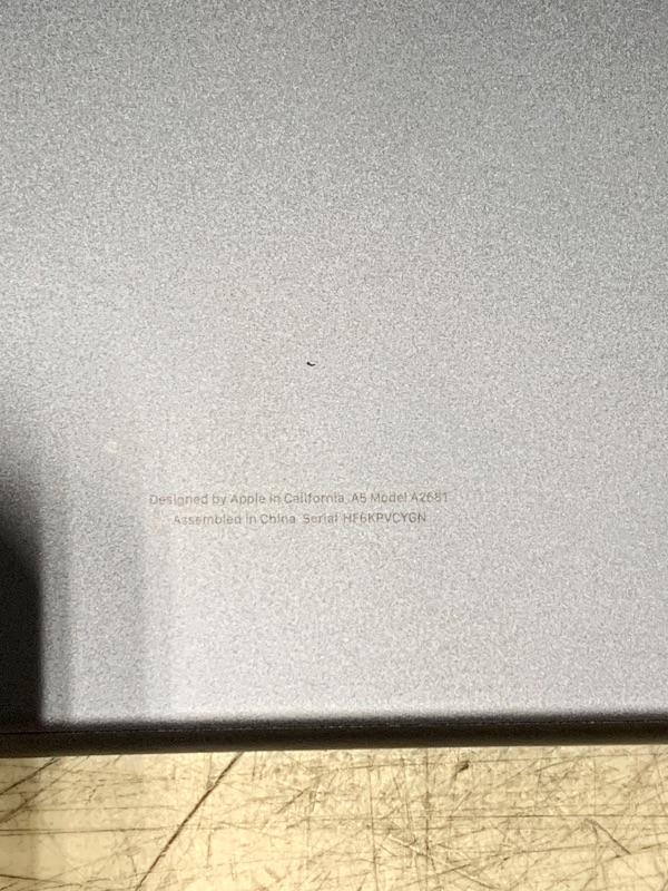Photo 1 of Apple 2022 MacBook Air Laptop with M2 chip: Built for Apple Intelligence, 13.6-inch Liquid Retina Display, 16GB RAM, 256GB SSD Storage, Backlit Keyboard, 1080p FaceTime HD Camera; Midnight
