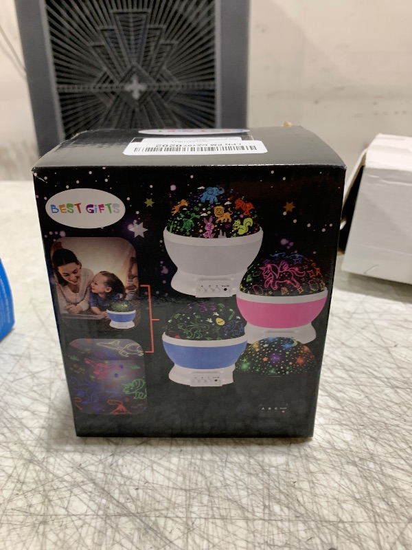 Photo 1 of Night Light for Kids,Boys Toys for 3 4 5 6 7 8 Year Old Boys,Star Projector 360 Degree Rotation - 4 LED Bulbs 16 Light Color Changing with USB Cable,Lamp Ceiling Lights for Kids Bedroom