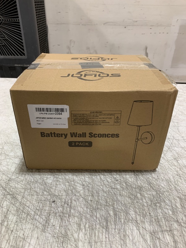 Photo 1 of JOFIOS Wall Lights Battery Operated Wall Sconces Set of 2,Black Wireless Wall Sconces with Remote,9 Colors Modes Rechargeable Wall lamp for Bedroom Living Room