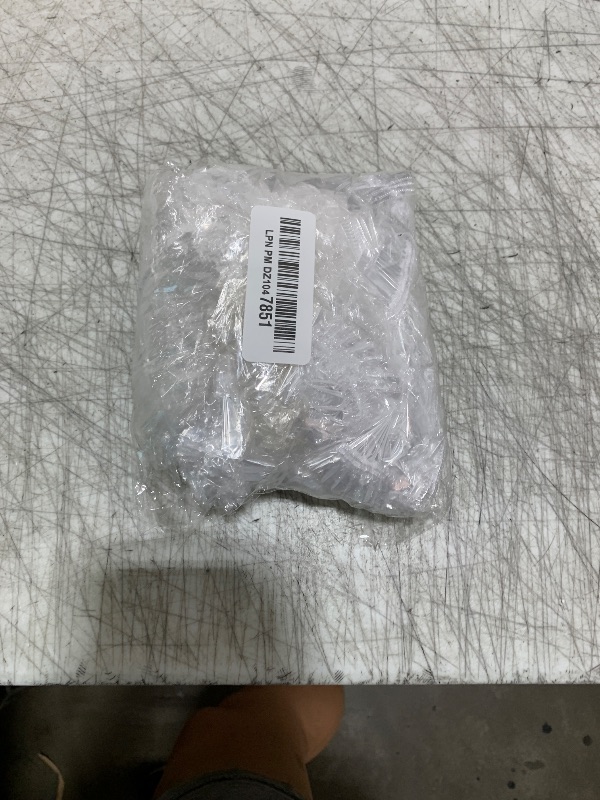 Photo 1 of Lanxitown 20pcs Cowboy Hat Protector - Dust & Waterproof Cover, Transparent (Polyethylene)