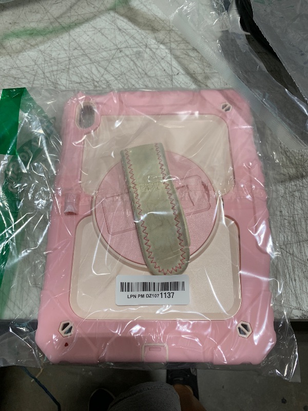 Photo 1 of Cantis Case for iPad 11-inch (A16) 2025/ iPad 10th Generation 2022 (10.9 inch) with Screen Protector, iPad 11th Case with 360 Degree Rotating Stand/Shoulder Strap/Pencil Holder, Pink