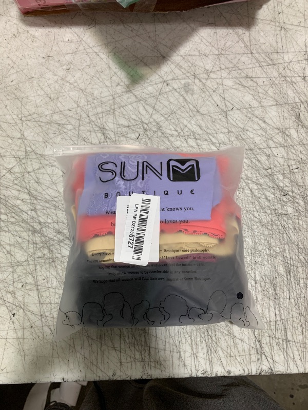 Photo 1 of Sunm Boutique Seamless Underwear for Women Lace Panties No Show Bikini Underwear Sexy Cute Cheeky Hipster Stretch High Cut 10 Pack