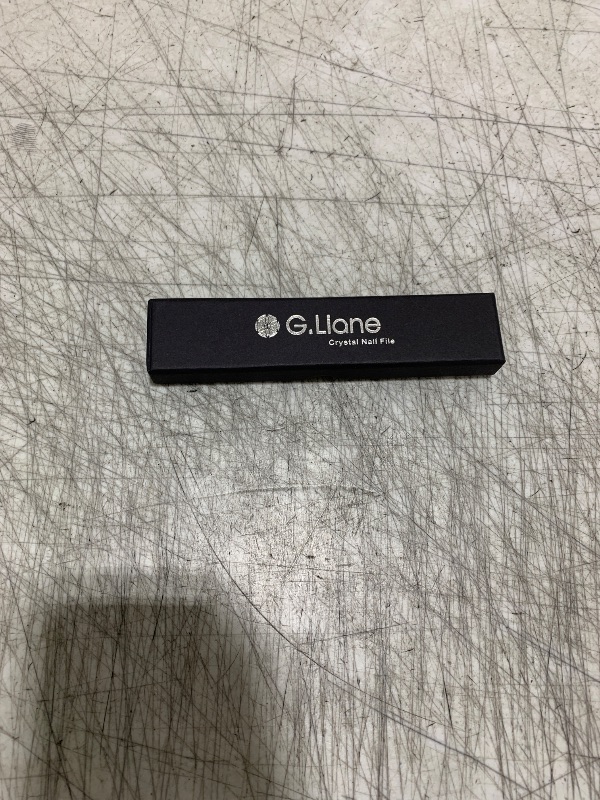 Photo 1 of G.Liane Crystal Nail File–Professional Double Sided Glass Fingernail Files with Case,Manicure for Natural Acrylic Gels Nails,Manicure Tools for Home and Salon(Rainbow Black)