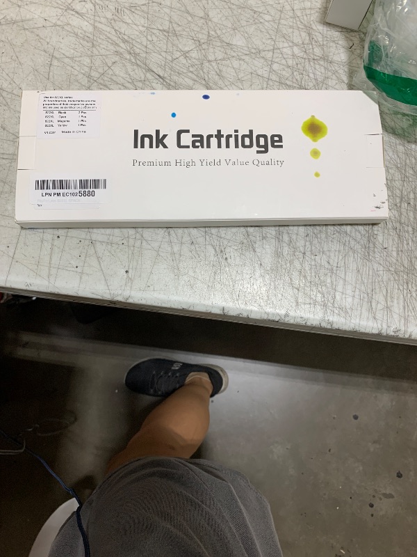 Photo 1 of 822XL Remanufactured for Epson 822XL Ink Cartridges for 822 XL T822 for Workforce Pro WF-3820 WF-3823 WF-4820 WF-4830 WF-4833 WF-4834 Printer 5 Pack 2 Black 1 Cyan 1 Magenta 1 Yellow