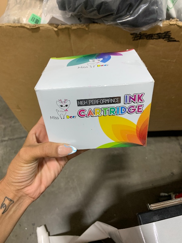 Photo 1 of Miss Deer Compatible LC3037 Ink Cartridges High-Yield Replacement for Brother LC 3037 XXL LC-3037XXL LC3037BK for MFC-J6945DW MFC-J6545DW MFC-J5845DW MFC-J5945DW (Black Cyan Yellow Magenta, 4 Packs)