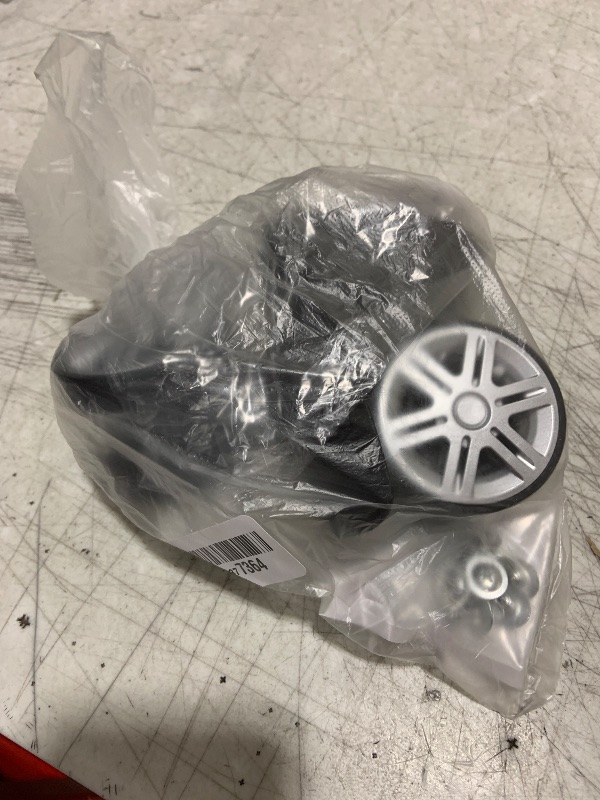 Photo 1 of 1 Pair Luggage Suitcase Wheels, Trunk Wheels, Luggage Wheel Spare Part Universal Wheel Replacement Luggage Suitcase Wheels for Luggage Suitcase Trolley, Mute Double Row Wheels