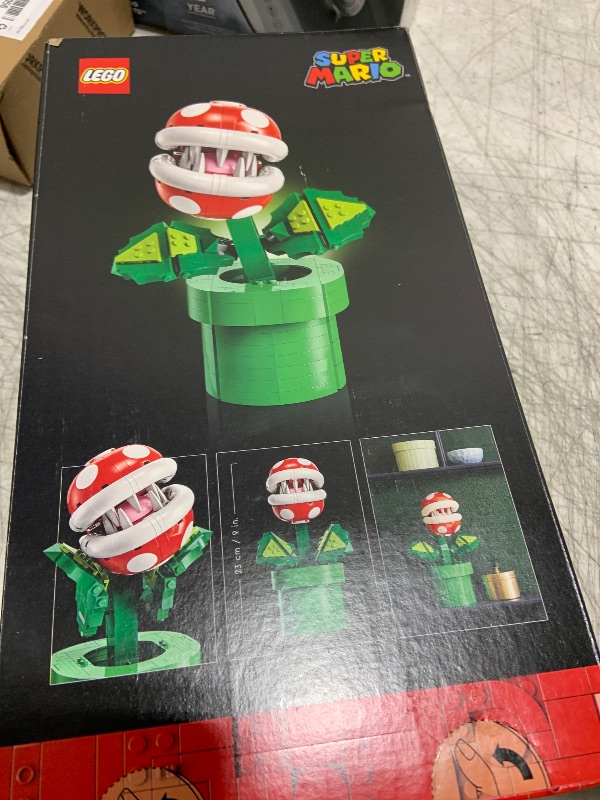 Photo 1 of LEGO Super Mario Piranha Plant, Build and Display Super Mario Brothers Collectible for Adults and Teens, Authentically Detailed Posable Figure, Birthday Gift for Gamers and Super Mario Fans, 71426
