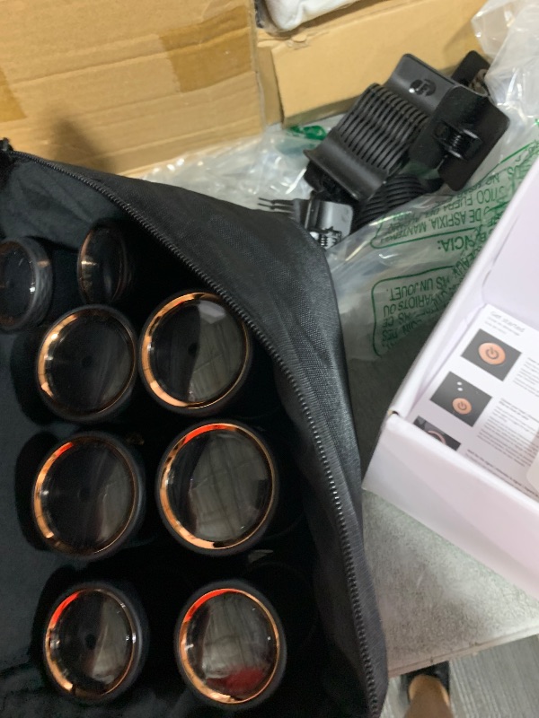 Photo 1 of T3 - Volumizing Hot Rollers LUXE | Premium Hair Curler Set for Long Lasting Volume, Body & Shine | Set of 8-4 XL (1.75") & 4 Large (1.5”)
