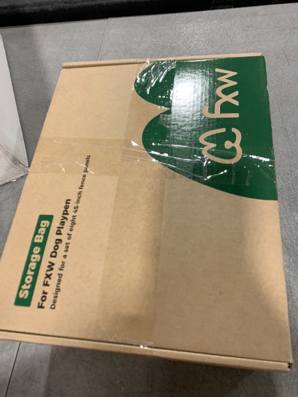 Photo 1 of FXW Specialized Dog Playpen Storage Bag (Not Suitable for Other Brands), Designed for RV Trips, Fits 32" H 8 Panels and 9 Stakes?Patented