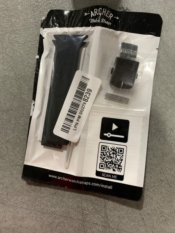 Photo 1 of Archer Watch Straps - Custom Fit Silicone Straps for Apple Watch
