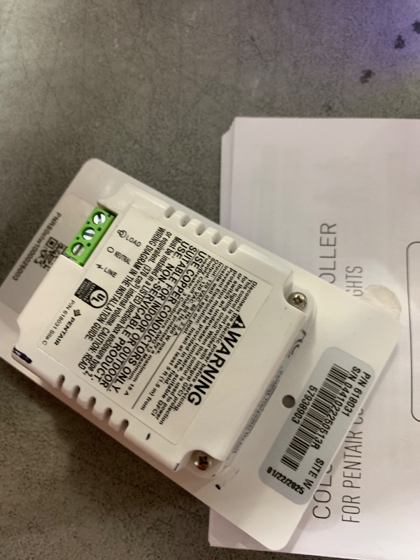 Photo 1 of Pentair 618031 IntelliBrite Waterproof Outdoor LED Color Pool and Spa Light Controller