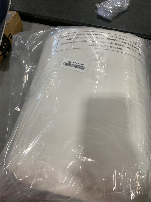 Photo 1 of Cosybay Heavyweight King Size Feather Down Fiber Comforter - Fluffy White Thicker Winter Duvet Insert, Ultra Soft 100% Cotton Cover, Luxury Hotel Bedding with Corner Tabs, 106"x90"