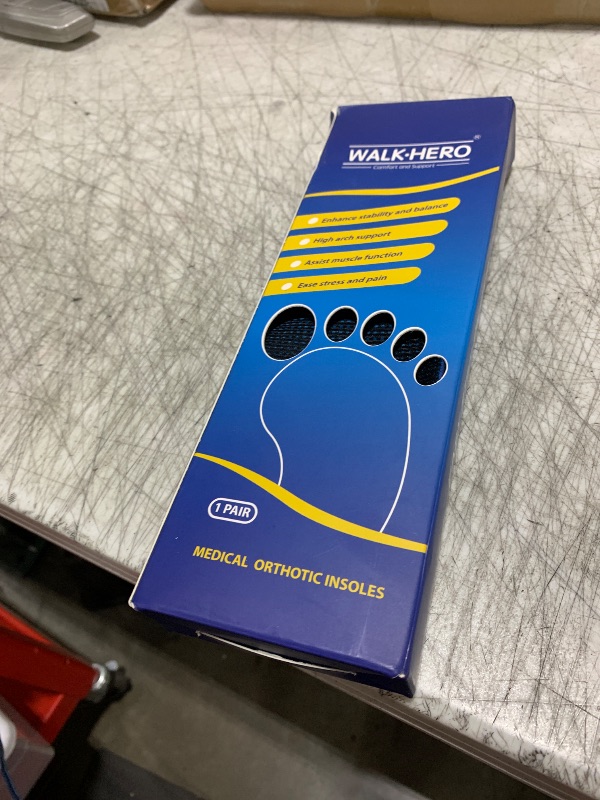 Photo 1 of Plantar Fasciitis Insoles for Men Women - Orthotics Inserts, Shoe Insoles Arch Support Flat Feet Inserts Work Boot Insoles for Standing All Day (Mens 8-8 1/2 | Womens 10-10 1/2)