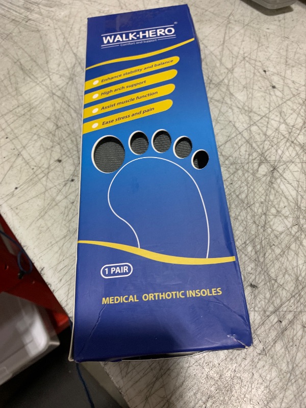 Photo 1 of Plantar Fasciitis Feet Insoles Arch Supports Orthotics Inserts Relieve Flat Feet, High Arch (Mens 9-9 1/2 | Womens 11-11 1/2)