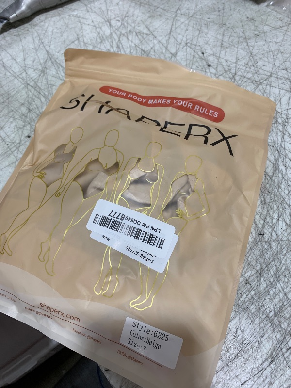 Photo 1 of SHAPERX Shapewear Tummy Control Shorts for Women Seamless High Waisted Compression Body Shaper Butt Lifting Underwear,SZ6225-Beige-S
