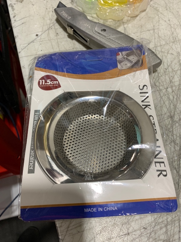 Photo 1 of Honmein 3 Pcs Sink Strainer for Most Kitchen Sink Drain Basket, Upgraded Double-Layer Safe Design Kitchen Sink Strainer (Outer Diameter 4.5 Inch)