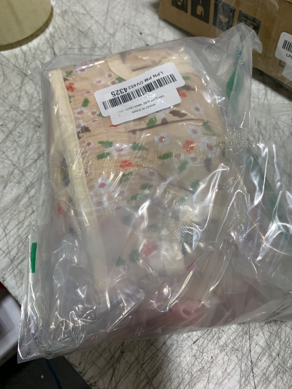 Photo 1 of Grecle Female Dog Diapers - Premium Reusable Diapers for Doggie in Heat - Highly Absorbent Dog Diapers Female for Pet Incontinence with Adjustable Snaps Flowers, L