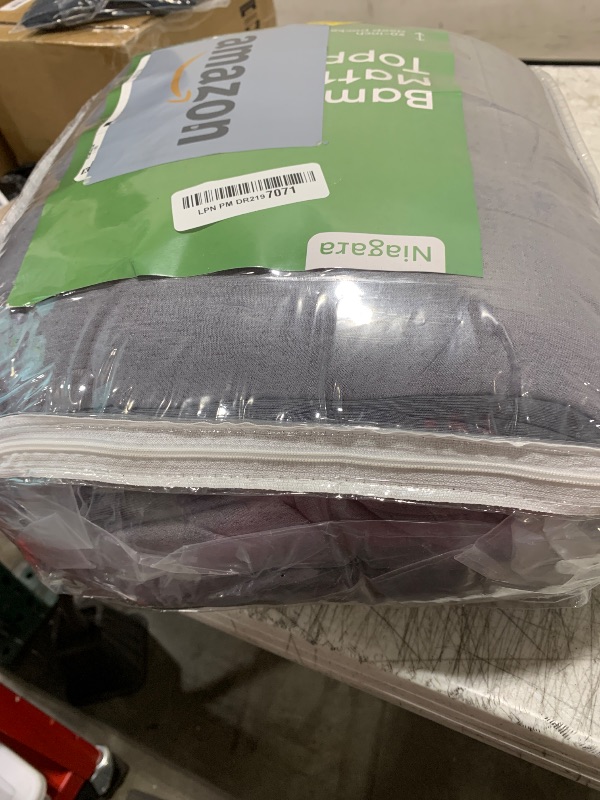 Photo 1 of Viscose Made from Bamboo Queen RV Mattress Topper - Thick Cooling Breathable Pillow Top Mattress Pad for Back Pain Relief - Deep Pocket Topper Fits 8-20 Inches Mattress (Grey)