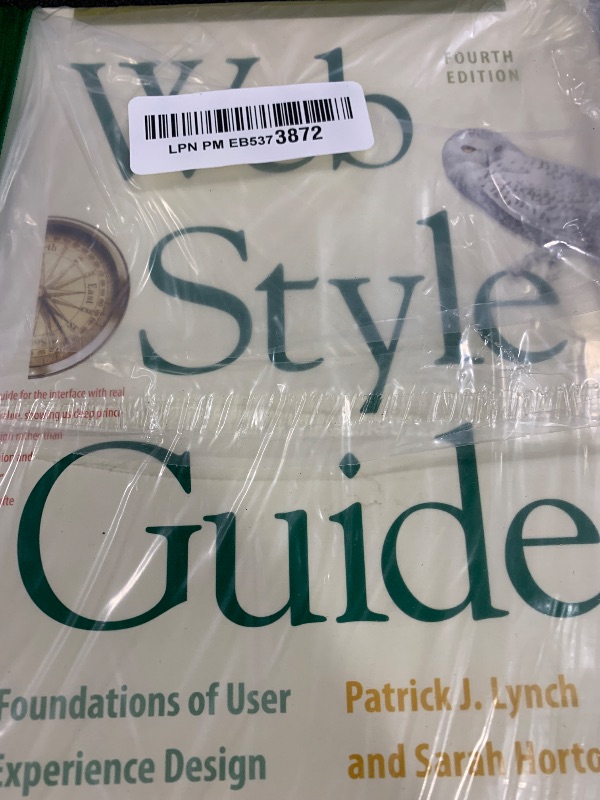 Photo 1 of Web Style Guide