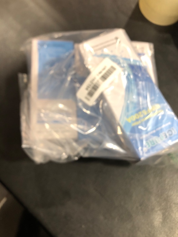 Photo 1 of ICEPURE RWF5200A Water Filter Compatible for XWF (NOT Compatible for XWFE), WR17X30702, GE French Doors and Side-by-Side Refrigerators GDE25, GNE27, GYE18, GBE21, GDE21, GNE21, GFE24 Genuine 4PACK