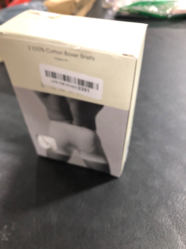 Photo 1 of Calvin Klein Men's Cotton Classics 3-pack Boxer Brief, 3 White, Medium