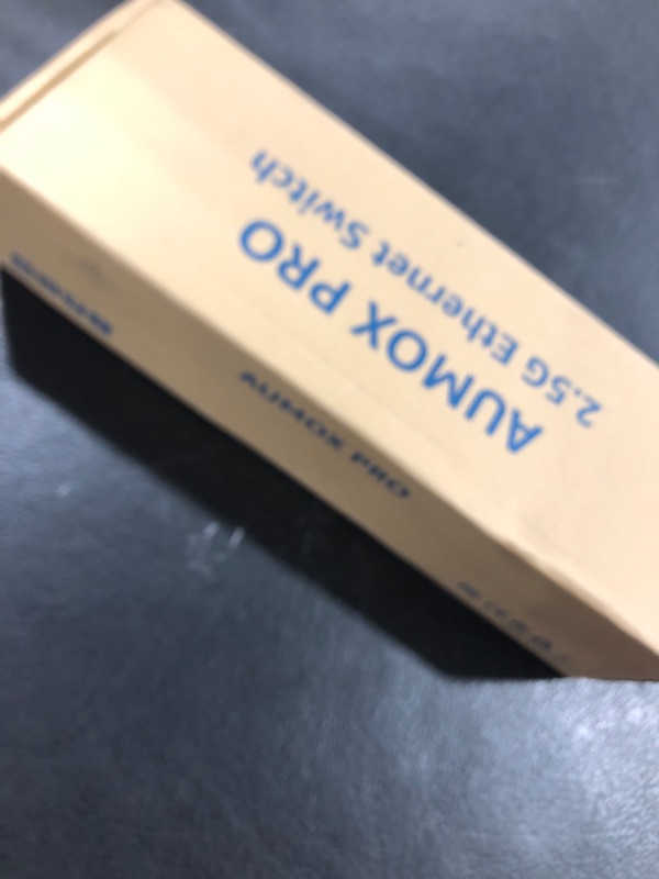 Photo 1 of 10 Port 2.5Gb Unmanaged Ethernet Switch with 8* 2.5G Base-T Ports, 2*10G SFP Ports, AUMOX PRO 80 Gbps Vlan Switching Capacity Compatible with 100/1000/2500Mbps Plug and Play