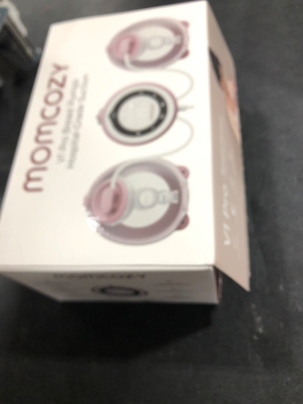 Photo 1 of Momcozy Breast Pump V1 Pro Hospital-Grade, Hands-Free & Portable Wearable Pump, Upgraded Electric Pump with 3 Fine-Tuned Rhythms|15 Levels, Come with Leak-Proof DoubleFit Flange, Cozy Red.