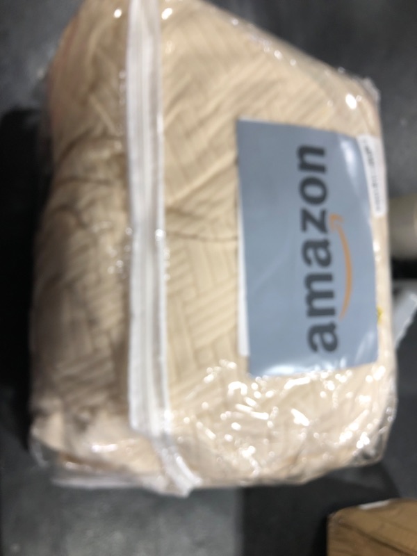 Photo 1 of KinCam Recliner Covers, Stretch Reclining Chair Covers, Recliner Sofa Slipcovers Stripe Jacquard Recliner Couch Covers Furniture Protector Covers for Pet Kid (3 Seater, Vanilla)