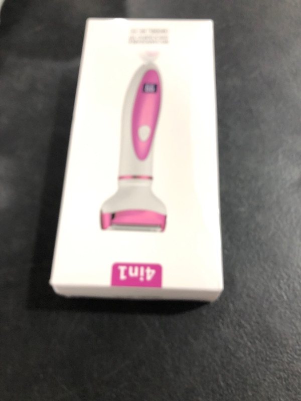 Photo 1 of Beanify Led Display Electric Razor for Women Men,4 in 1 Rechargeable Wet & Dry Electric Shaver and Facial Hair Remover,2025 Painless Ladies Body Razors for Nose Face Body Leg Bikini Arm Hair (Purple)