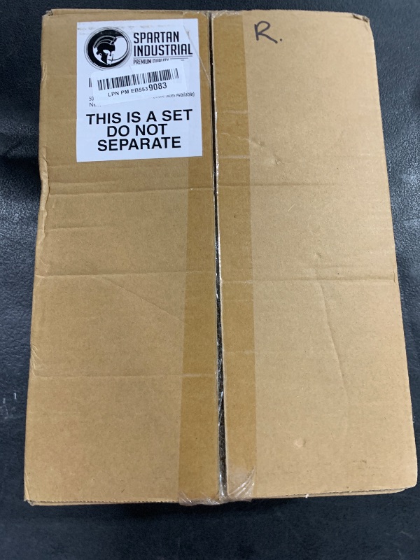 Photo 1 of Spartan Industrial - 12" X 15" (500 Count) Self Seal Clear Poly Bags with Suffocation Warning for Packaging, Clothes - Permanent Adhesive