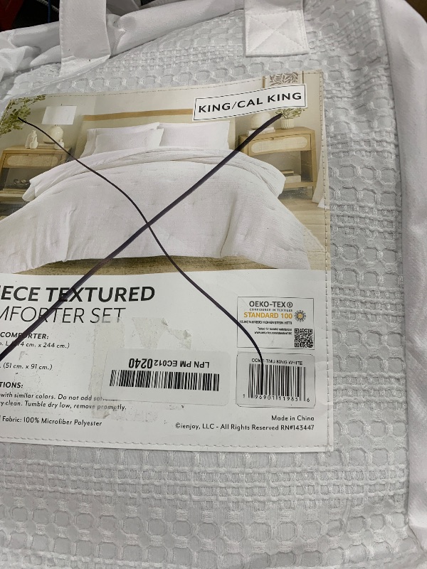 Photo 1 of ienjoy Home Waffle Textured Comforter Sets
